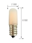 abordables Ampoules Maïs LED-12pcs 1.5 w ampoules globe led 90 lm e14 e12 t10 2 perles led blanc chaud blanc 180-265 v
