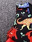 preiswerte Kleider für Mädchen-Kinder Wenig Mädchen Kleid Dinosaurier Tier Schleife Regenbogen Knielang Ärmellos Aktiv Grundlegend Kleider Kindertag Schlank