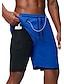 cheap Running &amp; Jogging Clothing-Men&#039;s Sports &amp; Outdoor Running Shorts Bottoms 2 in 1 with Phone Pocket Liner Fitness Gym Workout Marathon Running Active Training Breathable Quick Dry Moisture Absorbent Sport Solid Colored Navy