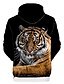 cheap Boys&#039; Hoodies &amp; Sweatshirts-Boys 3D Tiger Hoodie Long Sleeve 3D Print Spring Fall Winter Active Basic Polyester Rayon Kids 3-13 Years Outdoor Daily