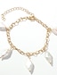 baratos Braceletes-Mulheres Pulseira Geométrico Precioso Moda Liga Pulseira de jóias Dourado Para Rua