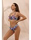 cheap Bikini-Women&#039;s Tankini Swimsuit Color Block Rainbow Swimwear Bathing Suits
