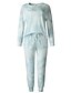 cheap Pajamas-Women&#039;s Spandex S Blue