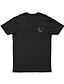 cheap T-Shirts-Women&#039;s T shirt Graphic Scenery Text Print Round Neck Tops 100% Cotton Basic Basic Top Black