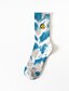 cheap Socks &amp; Tights-Men&#039;s 1 Pair Socks Warm Reactive Print Cotton EU40-EU46