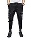 cheap Pants-Men&#039;s Streetwear Drawstring Jogger Tactical Cargo Trousers Plus Size Full Length Pants Inelastic Daily Going out Solid Colored Mid Waist Sports Slim Black XL / Fall / Spring