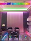 billige LED Strip Lamper-led strip lys vanntett 20m rgb led lys musikk synkronisering 1200leds led strip 2835 smd fargeskiftende led strip lys bluetooth kontroller og 24 nøkkel fjernstyrte led lys for soverom hjemme fest