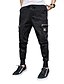 cheap Pants-Men&#039;s Streetwear Drawstring Jogger Tactical Cargo Trousers Plus Size Full Length Pants Inelastic Daily Going out Solid Colored Mid Waist Sports Slim Black XL / Fall / Spring