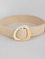 abordables Belts-Mujer Cinturón de Cintura - Clásico Bloques