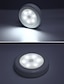 abordables Luces LED de Armario-1pcs sensor de movimiento del cuerpo 6 led luz de noche lámpara de pared lámpara de inducción pasillo pasillo luces de pared led lámpara de búsqueda accesorio para el hogar no entrega de la batería