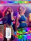 cheap LED Strip Lights-LED Strip Lights Waterproof 20M RGB LED Light Music Sync 1200LEDs LED Strip 2835 SMD Color Changing LED Strip Light Bluetooth Controller and 24 Key Remote LED Lights for Bedroom Home Party