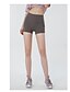 preiswerte Sport Freizeit-Damen Yoga Grundlegend Leggings Solide Hohe Taillenlinie Schwarz Blau Wein S M XL