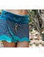baratos Skirts-Mulheres Sensual Bodycon Saias Bloco de cor Com Corte Azul Verde Tropa Preto S M L / Assimétrico / Delgado