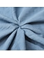 preiswerte Casual Kleider-Damen Jeanskleider Minikleid Leicht Blau Kurzarm Volltonfarbe Spitze Tasche Taste Frühling Sommer V-Ausschnitt Freizeit Festtage 2021 S M L XL XXL / Baumwolle / Baumwolle