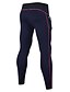 abordables Ropa para correr y trotar-Hombre Pantalones de compresión Leggings Running con bolsillo para teléfono Capa base Exterior Deportivo Ropa Deportiva Verano Licra Transpirable Secado rápido Dispersor de humedad Suave Power Flex