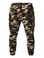 cheap Pants-Men&#039;s Tactical Cargo Slim Pants Full Length Camouflage Gray Green / Fall