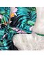 preiswerte Einteiler-Damen Bademode Ein Stück Badeanzug Paisley-Muster Grün Bademode Badeanzüge / Gepolsterte BHs