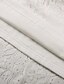 abordables Vestidos Maxi-Mujer Vestido largo maxi Vestido de Columpio Blanco Manga Corta Bordado Encaje Color sólido Escote en V Profunda Primavera Verano Fiesta caliente Elegante Vacaciones 2021 S M L XL