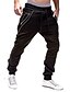 cheap Pants-Men&#039;s Sporty Streetwear Sporty Drawstring Sweatpants Pants Stretchy Going out Weekend Solid Colored Mid Waist Outdoor Sports Slim Black Light gray Dark Gray XS S M L XL / Spring / Summer