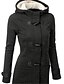 cheap Coats &amp; Trench Coats-Women&#039;s Coat Fall Winter Spring Daily Valentine&#039;s Day Regular Coat Round Neck Regular Fit Casual St. Patrick&#039;s Day Jacket Long Sleeve Quilted Solid Colored Green Black Red / Lined