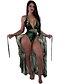 cheap One-Pieces-Women&#039;s One Piece Swimsuit Slim Print Green Swimwear Padded Bathing Suits Sexy