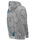preiswerte Hoodies-Herren Pullover Hoodie Sweatshirt Grafik Abstrakt Rüstung Alltag 3D-Druck Grundlegend Kapuzenpullover Sweatshirts Grau