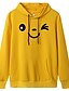 cheap Hoodies &amp; Sweatshirts-Women&#039;s Pullover Hoodie Sweatshirt Graphic Daily Weekend Basic Casual Hoodies Sweatshirts  Blue Yellow Blushing Pink