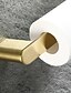 billige Tilbehør til badeværelset-multifunksjonelt baderomsutstyr rustfritt stål håndklestang / toalettpapirholder / kappekrok / baderomshylle på veggen