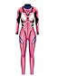 cheap HALLOWEEN-Women&#039;s Basic Red Blushing Pink Jumpsuit Abstract