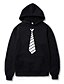 cheap Hoodies &amp; Sweatshirts-Men&#039;s Pullover Hoodie Sweatshirt Graphic Monograms Daily Casual Hoodies Sweatshirts  White Black Gray