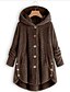 cheap Coats &amp; Trench Coats-Casual Women&#039;s Sherpa Fleece Jacket for Daily Use