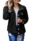 cheap Furs &amp; Leathers-Women&#039;s Teddy Coat Solid Colored Basic Fall &amp; Winter Regular Coat Daily Long Sleeve Jacket Gray