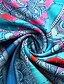 abordables Robes Maxi-Robe longue maxi Femme Robe Droite Manches 3/4 Eté - chaud Décontractées Imprimer Floral Col Rond Ample 2022 Bleu M L XL XXL 3XL