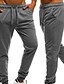 cheap Running &amp; Jogging Clothing-Men&#039;s Sweatpants Joggers Track Pants Bottoms Drawstring Cotton Fitness Gym Workout Performance Running Training Breathable Soft Sweat wicking Sport Solid Colored Dark Grey Black Red Blue Light Grey