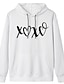 cheap Hoodies &amp; Sweatshirts-Women&#039;s Hoodie Pullover Graphic Text Letter Daily Weekend Basic Casual Hoodies Sweatshirts  Blue Yellow Blushing Pink