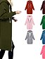 cheap Cardigans-Women&#039;s Coat Hoodie Lace up Oversized Zipper Front Pocket Solid Color Sport Athleisure Long Sleeve Jacket Hoodie Everyday Use Warm Soft Comfortable Exercising General Use