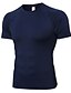 cheap Running &amp; Jogging Clothing-Men&#039;s Athleisure Quick Dry Spandex Compression Tee
