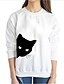 cheap Hoodies &amp; Sweatshirts-Women&#039;s Pullover Sweatshirt Graphic Text Letter Daily Weekend Basic Casual Hoodies Sweatshirts  White Black Blushing Pink