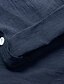 economico Tops &amp; Blouses-Per donna Blusa Camicia Fantasia floreale Dente di leone Fiore decorativo Manica lunga A V Top Oversize Cotone Bianco Viola Rosa