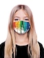 cheap Scarves &amp; Bandanas-Face cover Filter Element Women&#039;s Spandex Polyester One-Size Rainbow 1pc / pack Adults Layered Breathable Daily Home Streetwear All Seasons