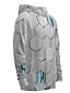 cheap Hoodies-Men&#039;s Pullover Hoodie Sweatshirt Graphic Abstract Armor Daily 3D Print Basic Hoodies Sweatshirts  Gray