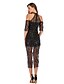 cheap Party Dresses-Women&#039;s A Line Dress Short Mini Dress Black Gold Half Sleeve Solid Color Sequins Mesh Summer Round Neck Hot Sexy 2021 S M L XL