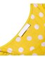 cheap Maxi Dresses-Women&#039;s Maxi long Dress A Line Dress Black Yellow Red Long Sleeve Patchwork Print Polka Dot Crew Neck Fall Winter Hot Casual 2022 Loose M L XL XXL 3XL 4XL 5XL