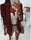 cheap Jackets-Women&#039;s Blazer Basic Daily Coat Regular White Black Wine Fall &amp; Winter Rolled collar Regular Fit S M L XL XXL 3XL