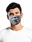 preiswerte Herren Bandana-Gesichtsbedeckung Herren Polyester Einheitsgröße Weiß 1 Stück / Packung Erwachsene Anti - UV - Beschichtung Alltag Grundlegend Ganzjährig