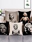 cheap Throw Pillows,Inserts &amp; Covers-1 Set of 5 Pcs Throw Pillow Covers Modern Decorative Throw Pillow Case Cushion Case for Room Bedroom Room Sofa Chair Car,18*18 Inch 45*45cm
