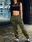 cheap Pants-Women&#039;s Sweatpants Chinos Slacks Pink Army Green Gray Sporty High Waist Casual Daily Full Length Solid Colored Breathable S M L XL XXL / Loose Fit