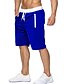 cheap Running &amp; Jogging Clothing-Men&#039;s Casual Running Shorts Bottoms Drawstring Zipper Pocket Fitness Gym Workout Performance Basketball Running Summer Normal Breathable Soft Sweat wicking Sport Solid Colored Blue Dark Gray Khaki