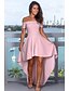 cheap Party Dresses-Women&#039;s Swing Dress Maxi long Dress Black Red Blushing Pink Short Sleeve Solid Color Backless Ruffle Summer Off Shoulder Hot Elegant Sexy 2021 S M L XL