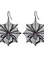 cheap HALLOWEEN-Women&#039;s Men&#039;s Hoop Earrings Retro Spiders Punk Earrings Jewelry Black For Halloween 2pcs
